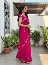 MIMOSA Saree Saree — pose 3 styling detail