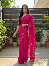 MIMOSA Saree Saree — pose 9 styling detail