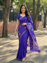 MIMOSA Saree Saree — pose 6 styling detail