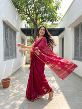 MIMOSA Saree Saree — pose 5 styling detail