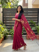 MIMOSA Saree Saree — pose 9 styling detail