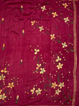 MIMOSA Saree Saree — pallu and zari work detail