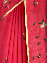MIMOSA Gajari Banarasi Art Silk Saree — fleets shot full lifestyle