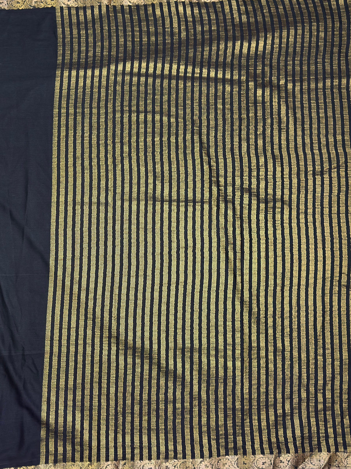MIMOSA Saree Saree — pallu and zari work detail