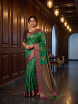 MIMOSA Rama Saree Saree — pose 10 styling detail