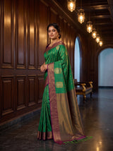 MIMOSA Rama Saree Saree — pose 3 styling detail