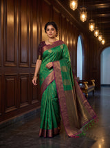 MIMOSA Rama Saree Saree — pose 7 styling detail