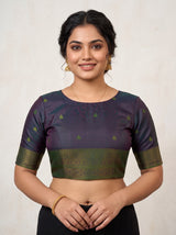 MIMOSA Rama Saree Saree — blouse close-up