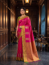 MIMOSA Rani Saree Saree — pose 5 styling detail