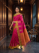 MIMOSA Rani Saree Saree — pose 7 styling detail