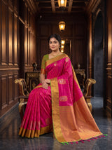 MIMOSA Rani Saree Saree — pose 8 styling detail