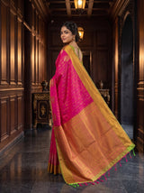 MIMOSA Rani Saree Saree — pose 9 styling detail