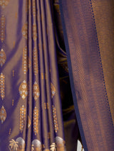 MIMOSA Grey Saree Saree — fleets shot full lifestyle