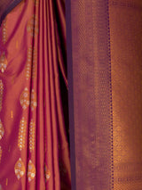 MIMOSA Peach Saree Saree — fleets shot full lifestyle