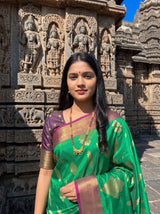 MIMOSA Rama Saree Saree — pose 10 styling detail