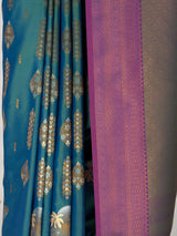MIMOSA Sapphire Saree Saree — fleets shot full lifestyle