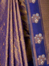 MIMOSA Grey Saree Saree — fleets shot full lifestyle