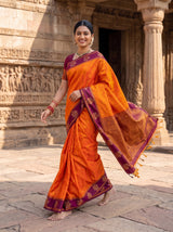 MIMOSA Mustard Saree Saree — pose 6 styling detail