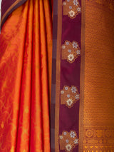 MIMOSA Mustard Saree Saree — fleets shot full lifestyle