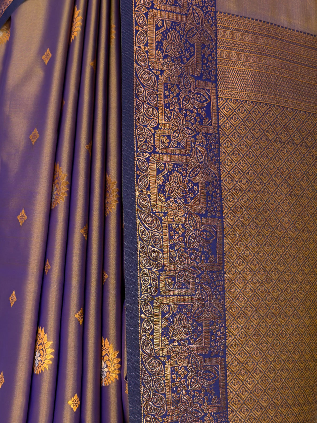 MIMOSA Grey Saree Saree — fleets shot full lifestyle