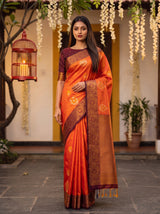 MIMOSA Mustard Saree Saree — pose 4 styling detail
