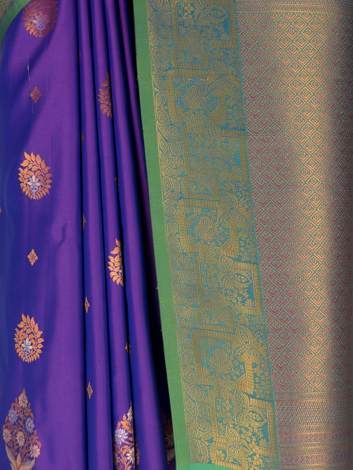 MIMOSA Purple Saree Saree — fleets shot full lifestyle