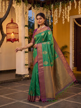 MIMOSA Rama Saree Saree — pose 4 styling detail