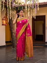 MIMOSA Rani Saree Saree — pose 10 styling detail