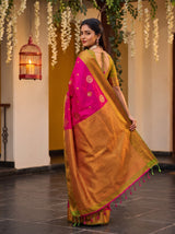 MIMOSA Rani Saree Saree — pose 9 styling detail