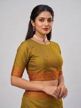 MIMOSA Rani Saree Saree — blouse close-up