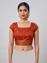 MIMOSA Chiku Saree Saree — blouse close-up