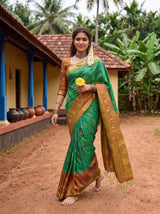 MIMOSA Rama Saree Saree — pose 6 styling detail