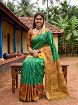 MIMOSA Rama Saree Saree — pose 8 styling detail