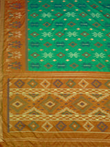 MIMOSA Rama Saree Saree — pallu and zari work detail