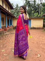 MIMOSA Rani Saree Saree — pose 7 styling detail