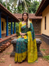 MIMOSA Sapphire Saree Saree — pose 8 styling detail