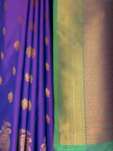 MIMOSA Purple Saree Saree — fleets shot full lifestyle