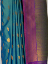 MIMOSA Sapphire Saree Saree — fleets shot full lifestyle