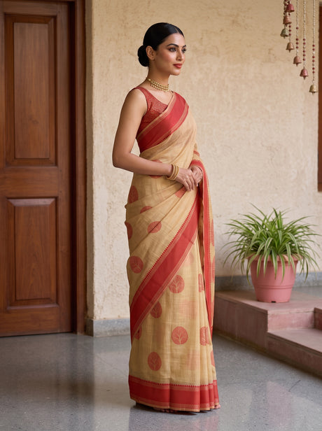 MIMOSA Saree Saree — pose 3 styling detail