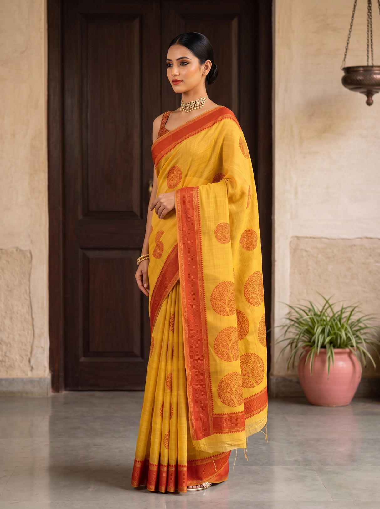 MIMOSA Saree Saree — pose 5 styling detail