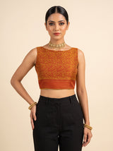 MIMOSA Saree Saree — blouse close-up