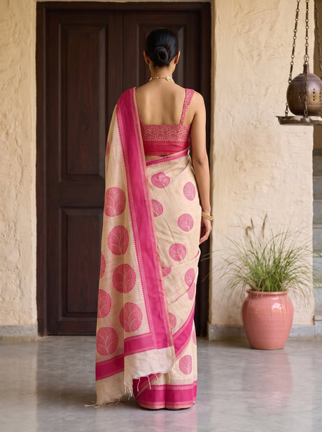 MIMOSA Saree Saree — pose 2 styling detail