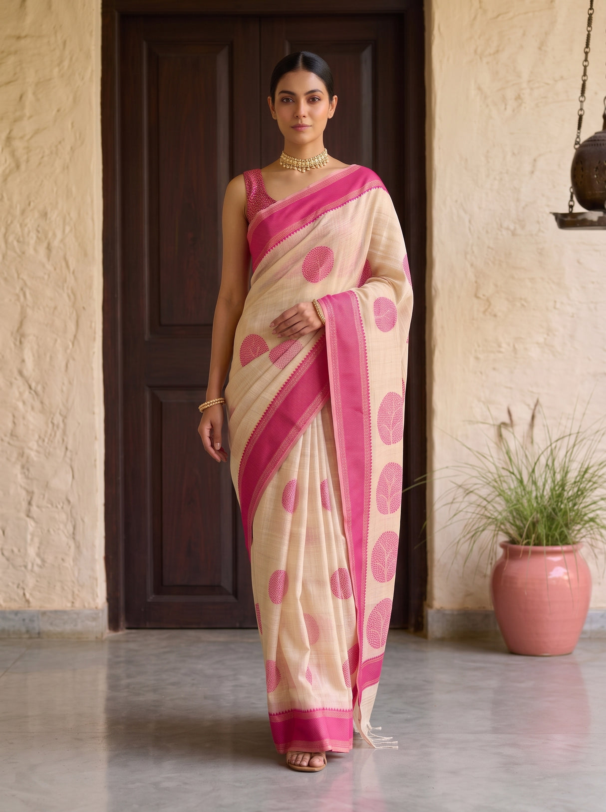 MIMOSA Saree Saree — pose 7 styling detail