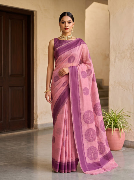 MIMOSA Saree Saree — front view on mannequin