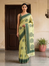 MIMOSA Saree Saree — front view on mannequin