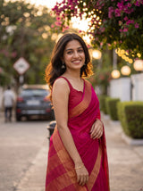 MIMOSA Rani Saree Saree — pose 10 styling detail