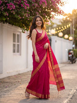 MIMOSA Rani Saree Saree — pose 9 styling detail