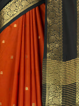 MIMOSA Mustard Mysore Silk Crepe Saree — fleets shot full lifestyle