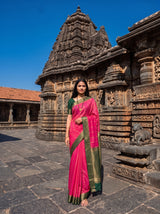 MIMOSA Gajari Saree Saree — pose 10 styling detail