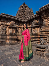 MIMOSA Gajari Saree Saree — pose 5 styling detail